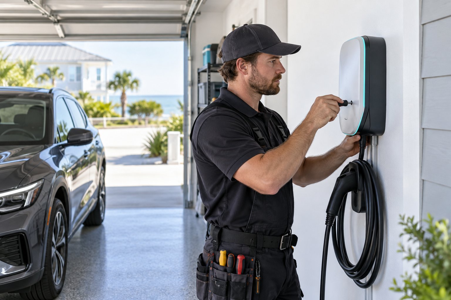 EV Charger Installation electrical service