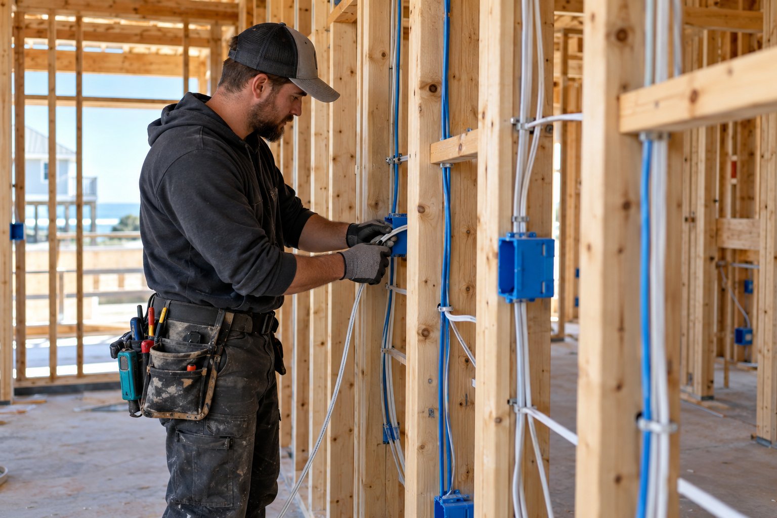 New Construction Wiring electrical service